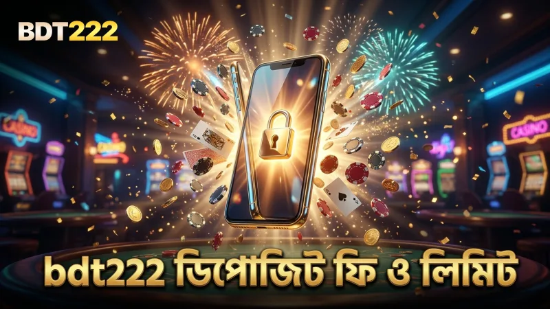 bdt222-এর ডিপোজিট পদ্ধতিতে ফি ও লিমিট স্পষ্ট