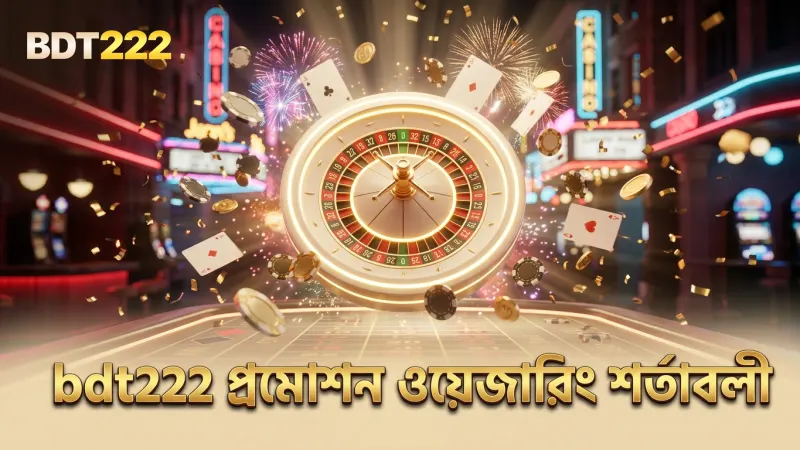 bdt222 প্রমোশন ওয়েজারিং শর্তাবলী স্পষ্টভাবে বিশ্লেষিত