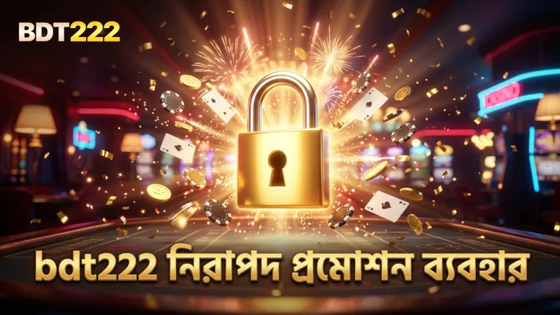 নিরাপদ ও দায়িত্বশীলভাবে bdt222 প্রমোশন ব্যবহার করা উচিত