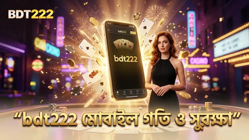 bdt222 ভিআইপি ক্লাবের মোবাইল ব্যবহারে গতি ও সুরক্ষা।
