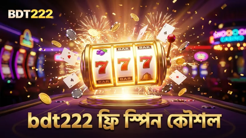 bdt222 এর মাধ্যমে ফ্রি স্পিন দ্রুত ট্রিগার করা সহজ।