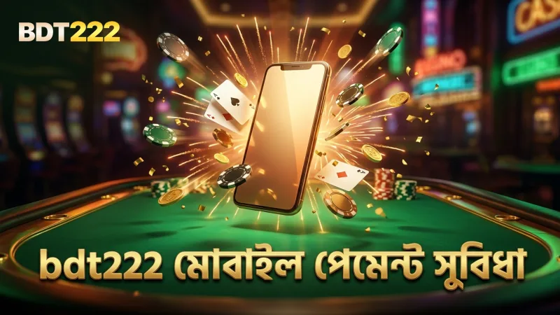 bdt222-এ মোবাইল পেমেন্ট দ্রুত এবং নিরাপদ লেনদেন নিশ্চিত করে