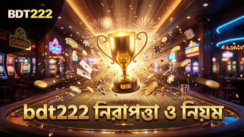 bdt222 নিরাপত্তা ব্যবস্থা ও দায়িত্বশীল গেমিং নিয়ম মেনে চলুন