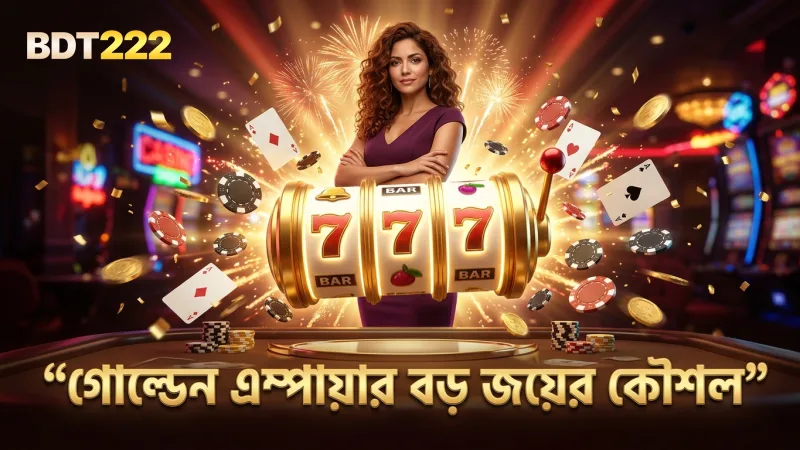 গোল্ডেন এম্পায়ার স্লটে বাজি কৌশল বড় জয়ের সম্ভাবনা বাড়ায়