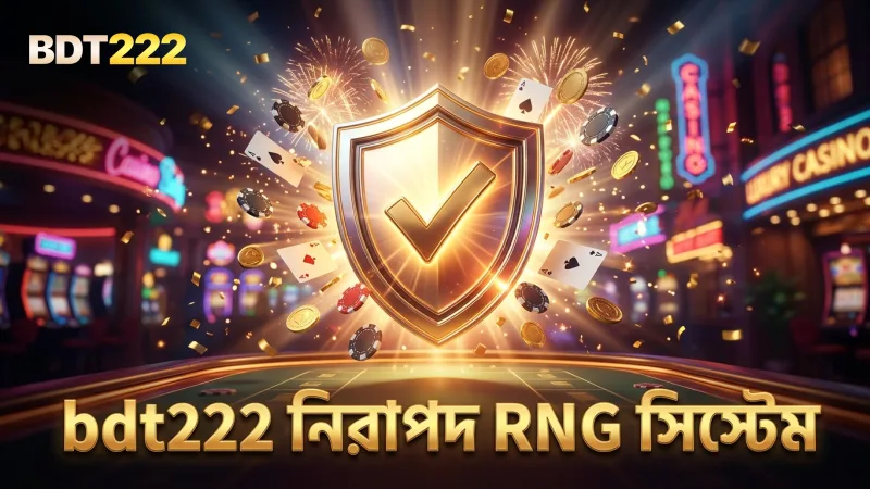bdt222 নিরাপদ ও ফেয়ার RNG সিস্টেম প্লেয়ারদের আস্থা দেয়