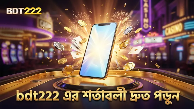 bdt222 প্ল্যাটফর্মে শর্তাবলী দ্রুত পড়ার গুরুত্ব