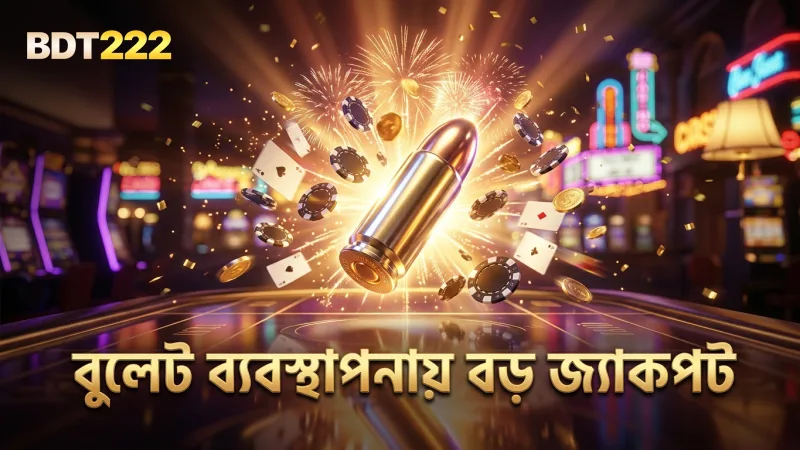সঠিক বুলেট ব্যবস্থাপনায় বড় জ্যাকপট জেতার সুযোগ বাড়ে
