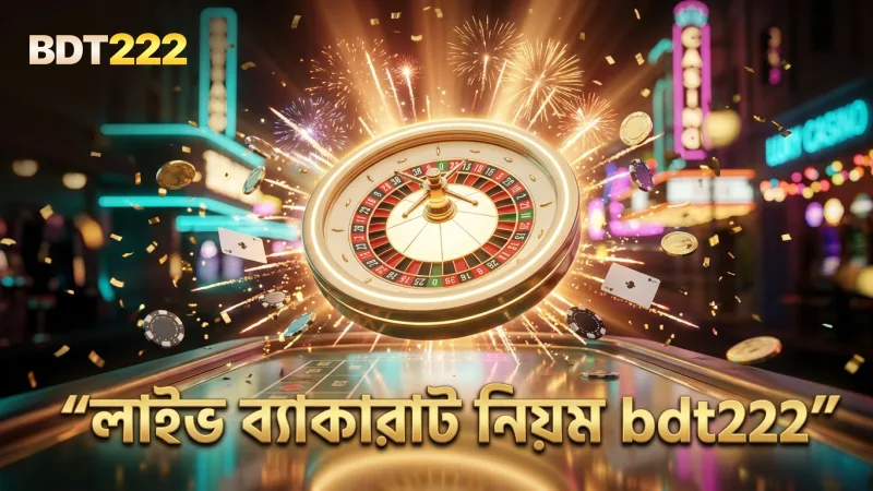 লাইভ ব্যাকারাটের নিয়ম ও ওডস বোঝার গুরুত্ব bdt222-তে