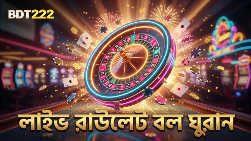 লাইভ রাউলেটের বলের ঘূর্ণনের নিয়ম ও ফলাফল নির্ভরশীলতা