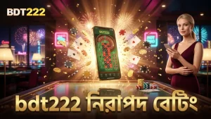 bdt222 এর মাধ্যমে নিরাপদ ও বৈচিত্র্যময় বেটিং অপশন