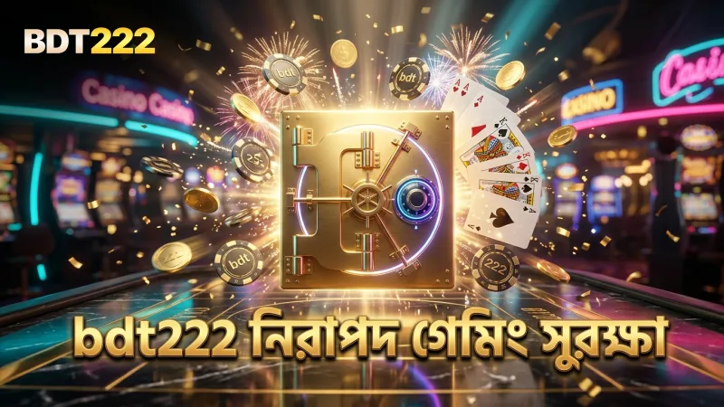 নিরাপদ গেমিং পরিবেশে bdt222 অ্যাকাউন্ট সুরক্ষা নিশ্চিত