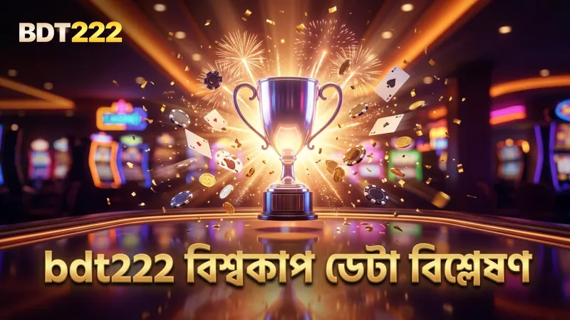 bdt222 বিশ্বকাপ ম্যাচের ডেটা বিশ্লেষণ করে নির্ভরযোগ্য প্রেডিকশন প্রদান করে।